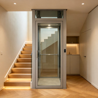 Ascenseur hydraulique sur mesure pour villa, usage résidentiel intérieur/extérieur, pour maison privée auto-construite