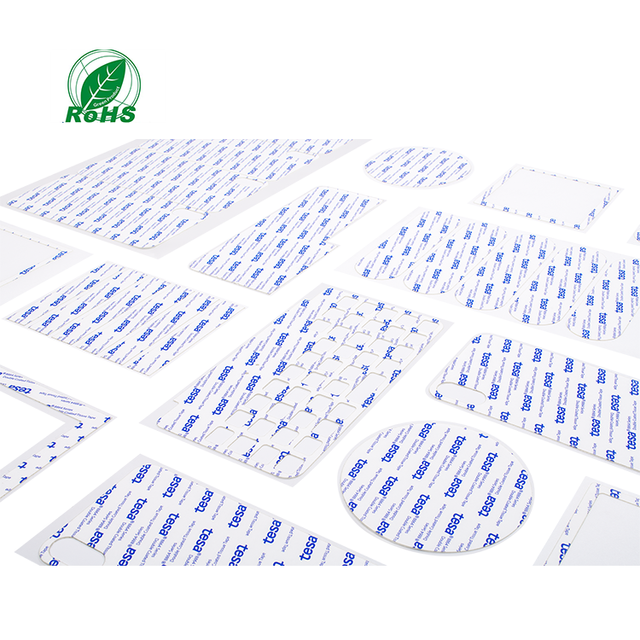 Tesa 88643 Double Sided Non Woven Adhesive Tape Acrylic Heavy Duty Industrial Die Cut