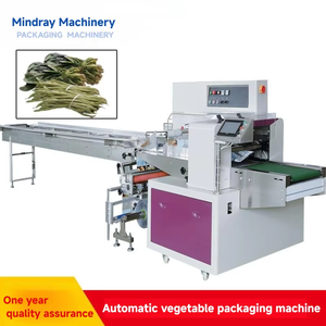 เครื่องบรรจุภัณฑ์แบบไหลความเร็วสูงสำหรับผักกวางตุ้ง ราคาโรงงาน เหมาะสำหรับธุรกิจขนาดเล็ก บรรจุภัณฑ์แบบปิดผนึก - Product Image 5