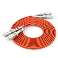 Cable de Fibra Óptica Multimodo Gigabit OM1/OM2 de 10 Gigabits para Centros de Datos, Nivel de Telecomunicaciones, Conectores LC-LC