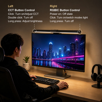 Barra de Luz LED USB Moderna para Monitor, con Protección Contra Luz Azul, Regulable, Control Táctil, Luz Colgante, Alto CRI 95, para Juegos de PC y Oficina