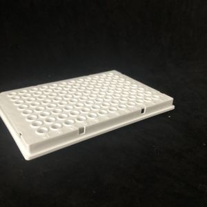 سعر جيد في الصين معقمة مختبر ، غير متزحلق أبيض 96 لوحة بكور بدون تنورة متوافقة مع بيوراد - Product Image 2