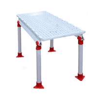Planche spéciale anti-corrosion pour les fuites de fumier dans les élevages de poulets, plancher en plastique pour volailles, lattes en plastique