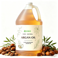 Huile d'Argan 100% Pure, Base Polyvalente pour Mélange d'Huiles Essentielles, Massage, Soins Corps, Peau, Cheveux, Savon DIY, Hydratant Naturel, Huile Porteuse