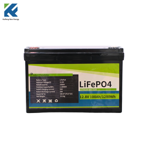 Hỗ trợ tùy chỉnh bộ pin Lithium Ion Lifepo4 chu kỳ sâu <span class=keywords><strong>12V</strong></span> 12.8V 100Ah 200Ah 300Ah có thể sạc lại, kín khí - Product Image 1