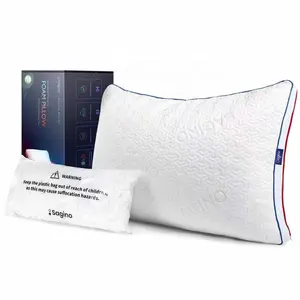 Охлаждающая гелевая пенная Подушка с запоминанием, подушка из пены с эффектом памяти с воздушным охлаждением гелевая Подушка