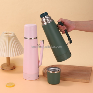2026 Emerit Termo Eléctrico Calentado Más Vendido con Logotipo Grabado Personalizado al por Mayor, Doble Pared Aislado para Yerba Mate - Product Image 5