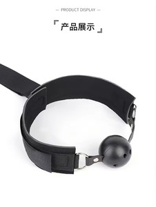 STELLAR PATH Sexy Mouth Plug pour femme, jouet de bondage SM pour couple, jouet de flirt pour lit avec bâillon buccal en nylon ty-260509 - Product Image 4