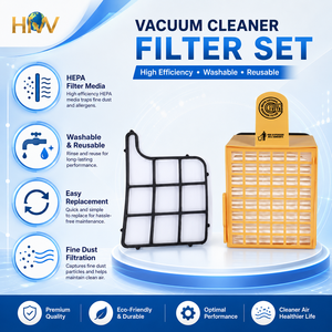 Filtro HEPA Manual H11 de Alta Eficiencia y Ecológico para Aspiradoras Comerciales Vorwerk <span class=keywords><strong>Kobold</strong></span> VK135 <span class=keywords><strong>VK136</strong></span>, Repuestos - Product Image 5