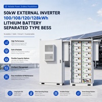 Système de stockage d'énergie hybride pour réseau électrique, application flexible, installation facile, 125 kW, 261 kWh, stockage d'énergie solaire commercial et industriel