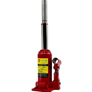 Gato hidráulico vertical de doble etapa 2T para coche, altura de elevación 150mm, construcción de acero - Product Image 4