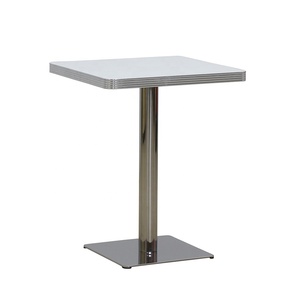 Muebles Retro Vintage Estilo Americano de los Años 50, Juego de Mesa y Sillas de Comedor, Muebles Usados para Restaurante - Product Image 5