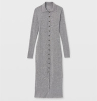 Cardigan long en cachemire de conception mince de style de mode Robe en cachemire de laine de bouton de tricot pour les femmes