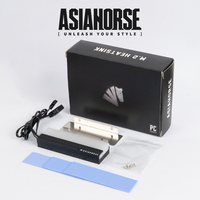 Refroidisseur SSD ASIAHORSE M.2 2280 ARGB avec trois pads thermiques M.2 en aluminium et acier 6 broches 5V pour boîtier d'ordinateur
