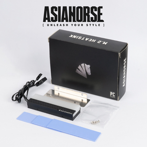 ASIAHORSE | <span class=keywords><strong>M</strong></span>.2 2280 ARGB SSD Cooler Với Ba <span class=keywords><strong>M</strong></span>.2 Nhiệt Pad 73*25.4*15.5 <span class=keywords><strong>M</strong></span>ét Tản Nhiệt - Product Image 6