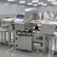 Détecteur de métaux intelligent multi-fréquences pour aliments, vêtements et jouets en plastique, haute sensibilité, personnalisable