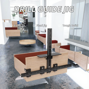DIY Furniture Punching Tool <b>Drill</b> Punch Locator Woodworking <b>Guide</b> Sleeve Cabinet Handle Knob Pull Template OEM - Product Image 2