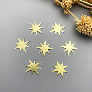 Hstyle Moon and Star Foil <strong>Confetti</strong> 100pcs/<strong>bag</strong> for Wedding Birthday Baby Shower Gold Star and Moon Foil <strong>Confetti</strong> Sequin - Product Image 6