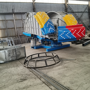 Juego Mecánico de Atracciones de Discoteca Tagada con Remolque para Niños, Plegable, de 24 Asientos - Product Image 6