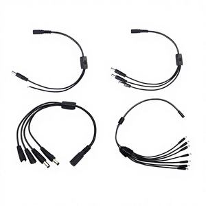 Разветвитель питания <span class=keywords><strong>DC</strong></span>: 1 гнездо (female) на 3 штекера (male), 5.5мм x 2.1мм, 2-жильный, медный проводник, для телекоммуникаций - Product Image 4