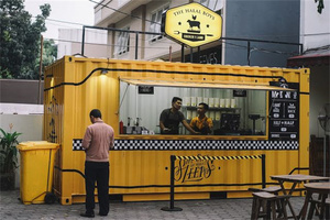 ร้านกาแฟเคลื่อนที่แบบตู้คอนเทนเนอร์ ร้านอาหารจานด่วนแบบตู้คอนเทนเนอร์ - Product Image 5