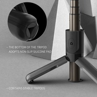 Zomei L10 — trépied de téléphone portable pliable sans fil, Mini monopode de poche, pour iPhone et Android