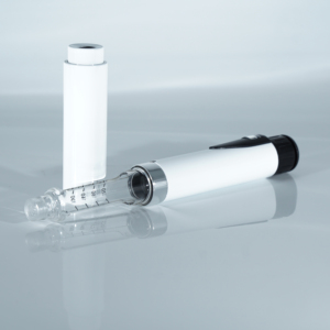 Elegant OEM <b>White</b> 60U V1 Metal Reusable Insulin <b>Pen</b> 3ml Cartridge | High-End Finish, Accurate Dosing & Multi-Drug Support - Product Image 4