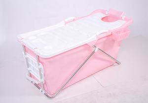 Nouvelle <span class=keywords><strong>baignoire</strong></span> pliante autoportante moderne pour adultes en plastique ABS, écologique, style japonais, avec accoudoirs, capacité de 20 gallons - Product Image 5