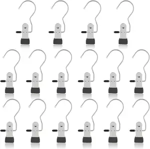 Clips suspendus épingles à vêtements placard <span class=keywords><strong>cintre</strong></span> organisateur pinces chaussettes pinces à serviettes pinces à linge robustes pinces à <span class=keywords><strong>cintre</strong></span> en vrac pour placard - Product Image 1