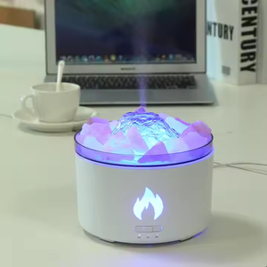 Nuevo hogar 700ml gran capacidad ultrasónica piedra de sal volcánica humidificador de aire de niebla fría difusor de Aroma de roca volcánica - Product Image 2