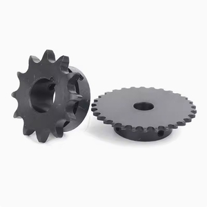 Yimihelong Pignon à 4 points 08B (10-17) S45C Engrenage industriel Noir Personnalisation Standard - Product Image 1