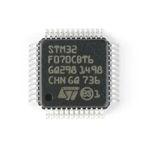 วงจรรวมไมโครคอนโทรลเลอร์ Hxc แฟลช128KB 32BIT MCU 48LQFP STM32 STM32F070CBT6 STM32F070 - Product Image 1