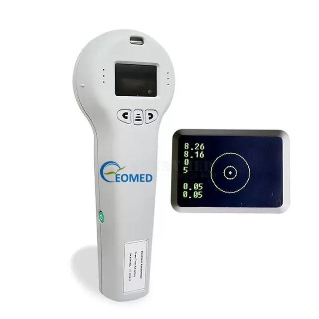 Handheld Medical Clinical Instruments Optical Auto Refractor Electronic Corneal Keratometer KM-100