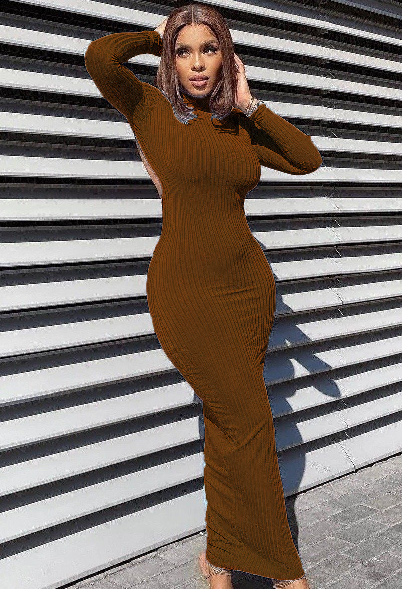 princess polly baby blue dress Shop Our Ribbed Brown Sweater Dress Bodycon 2021 Wholesale