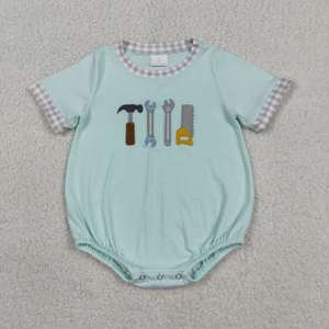 En Stock: Mono de Burbujas de Verano para Bebés Niños con Diseño de Dinosaurio, Estilo Boutique, Casual, para Recién Nacidos, Venta al por Mayor, Precio de Fábrica - Product Image 6