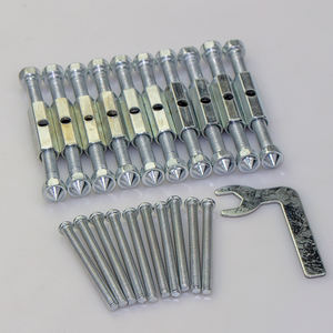 صندوق إصلاح قاعدة المفتاح الكهربائي العالمي نوع 86/118 مع براغي ومفاتيح ربط، صندوق إصلاح معدني متعدد الوظائف - Product Image 1