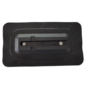 Aleta de tabla de surf/paddleboard de 9 pulgadas con conexión de base de timón, ranura integrada de cuero en el borde, multicolor opcional, para venta transfronteriza - Product Image 3