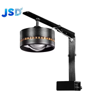 Lampe d'aquarium à spectre complet JSD WRGB UVA 35W 55W 95Ra, lumière de croissance pour aquarium à haut CRI, étanche IP67 avec support réglable