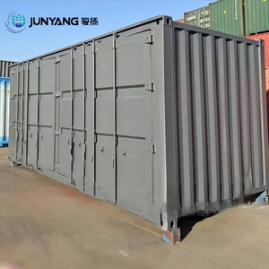 ตู้คอนเทนเนอร์เหล็กคอร์เทนแบบกำหนดเองได้ ขนาด 20HC ประตูคู่เปิดด้านข้าง สำหรับไซต์ก่อสร้าง โกดังเก็บของ ง่ายต่อการขนถ่าย ขายง่าย - Product Image 4