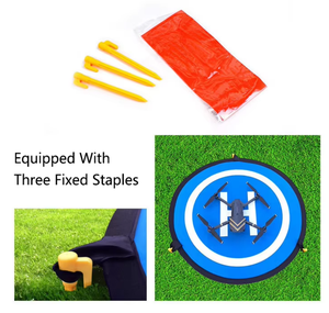 Tapis d'atterrissage universel 75CM pour Mavic <span class=keywords><strong>3</strong></span>/Mini3 Pro/Avata <span class=keywords><strong>2</strong></span> Tablier pliable et réversible 375g étanche avec agrafes fixes - Product Image 6