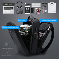 Sac à dos pour ordinateur portable FENRUIEN grande capacité PC&ABS multifonctionnel imperméable, sacs cadeaux personnalisés avec logo, antivol, charge USB intelligente