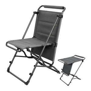 Personalizado ajustable 2 en 1 asiento de doble cara portátil muebles de exterior mesa y silla pesca plegable Camping jardín sillas de playa - Product Image 1