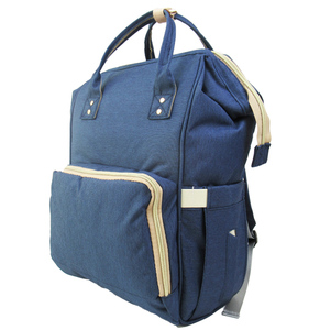 Nhà Máy OEM Bán Buôn Thiết Kế Mới Xách Tay Cảm Thấy Tã Ba Lô Mẹ Bé Túi Với Dây Kéo Đóng Cửa Lady Phong Cách Bé Tàu Sân Bay - Product Image 2