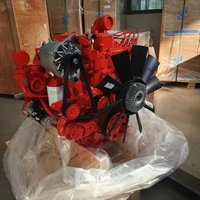 Motor Diésel DCEC Nuevo, Marca B3.9, 140HP, 2500RPM, 3.9L, Refrigerado por Agua, 4 Tiempos, Arranque Eléctrico, Bomba, 4 Cilindros, Completo