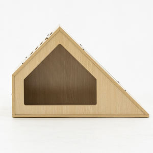 Fabriek Op Maat Gemaakte Houten Hondenhok Massief Hout Hondenhok Grotkooi Indoor Grote Kat Hondenhok - Product Image 6