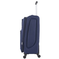 Ensemble de 3 valises de voyage modernes et légères en tissu EVA souple, à roulettes pivotantes (20, 24, 28 pouces)