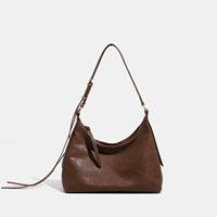 Sac sous le bras au design unique pour femme, nouveau style 2026, tendance et polyvalent, sac à bandoulière/porté croisé, doublure polyester, fermeture éclair, PU