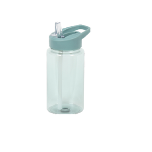 SilverJet Plastic Drinking Water <b>Bottle</b> 450ml With Flip <b>Straw</b> For Sport Gym Camping Outdoor Use - Product Image 4