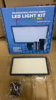 Lampe de rétroéclairage pour photographie en direct LED-416 - Éclairage pour tournage de courtes vidéos - Lampe de rétroéclairage à diffuseur à quatre feuilles