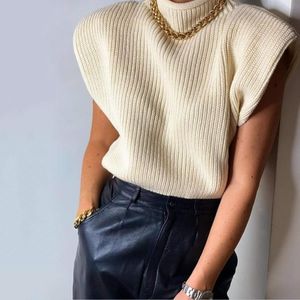 OEM ODM Support America / <strong>UK</strong> Casual <strong>Women's</strong> Turtleneck Sweater Fashionable <strong>Vest</strong> <strong>Tops</strong> Casual <strong>Vest</strong> <strong>Women</strong> Knitwear Pullover <strong>Tops</strong> - Product Image 5